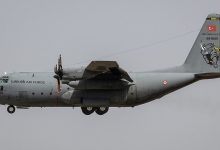 turkey air force lockheed c 130e hercules 68 1609